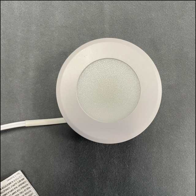 Dc12-24v Triac Dimmable IP44 3in 3w 5CCT LED Under Cabinet Lighting Puck Light for Kitchen Cabinet Lights