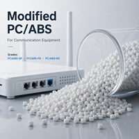 Gránulos de PC/ABS-GF10 GF20, Alto Módulo y Resistencia al Impacto, Buena Estabilidad Dimensional, Equipo de Seguridad contra Incendios, Fabricante OEM de China