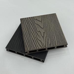 WPC Nouveaux Types 3d En Relief Rectangle Trou Décoratif Decking Board Wpc Extérieur <span class=keywords><strong>Terrasse</strong></span> Revêtement De <span class=keywords><strong>Sol</strong></span> - Product Image 1