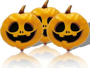 Halloween Pumpkin Foil Balloon Cartoon Shape Metallic Party Decoration for <b>Kids</b> - Product Image 2