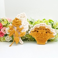 Rose Blume Fondant Silikon form Kuchen Dekoration Form Kuchen Backen Silikon Werkzeuge