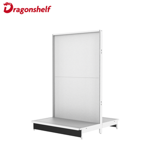 Étagère <span class=keywords><strong>de</strong></span> supermarché moderne à double face, robuste, en métal, gondole d'affichage avec un support à <span class=keywords><strong>jouets</strong></span> tendance pour <span class=keywords><strong>les</strong></span> produits d'épicerie - Product Image 3