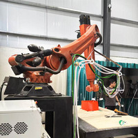 Estructura de Viga para Robot KUKA para Operaciones de Carga Pesada