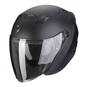 Casco Jet Scorpion Nero XXL in Policarbonato per Moto - Product Image 1