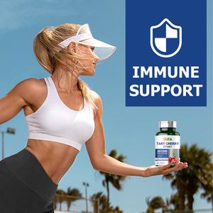 Best Sales Tart Cherry Extract Capsules with Tart Cherry Supports Exercise Recovery Support for Muscle Health Function Capsules - Product Image 6