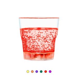 Vente flash : gobelet octogonal LED de 250 ml qui brille dans le noir pour les fêtes et les mariages, brille à la contact avec l'eau - Product Image 1