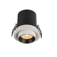 Éclairage LED encastré intérieur, design moderne, indice de protection IP54, 5W/15W, 220V, anti-éblouissement, dimmable, éclairage de bureau, utilisation domestique et hôtelière