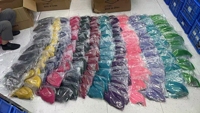 Promotion 33$ Perruques Bob 13x4 en Cheveux Humains Raides Colorés Gris Rose Bleu Vert Brésiliennes 10 Pouces Cheveux Naturels Remy