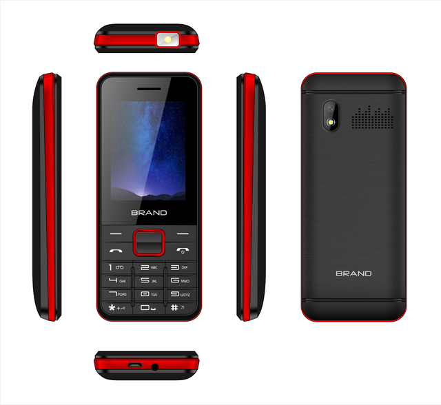 New Arrival Hot 2.4inch Android 4g Lte bar Feature with Keypad Mobilephone China Manufactory
