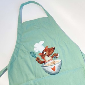 Tablier à bavette uni pour femmes avec 2 poches Tablier de chef commercial avec logo personnalisé - Product Image 1