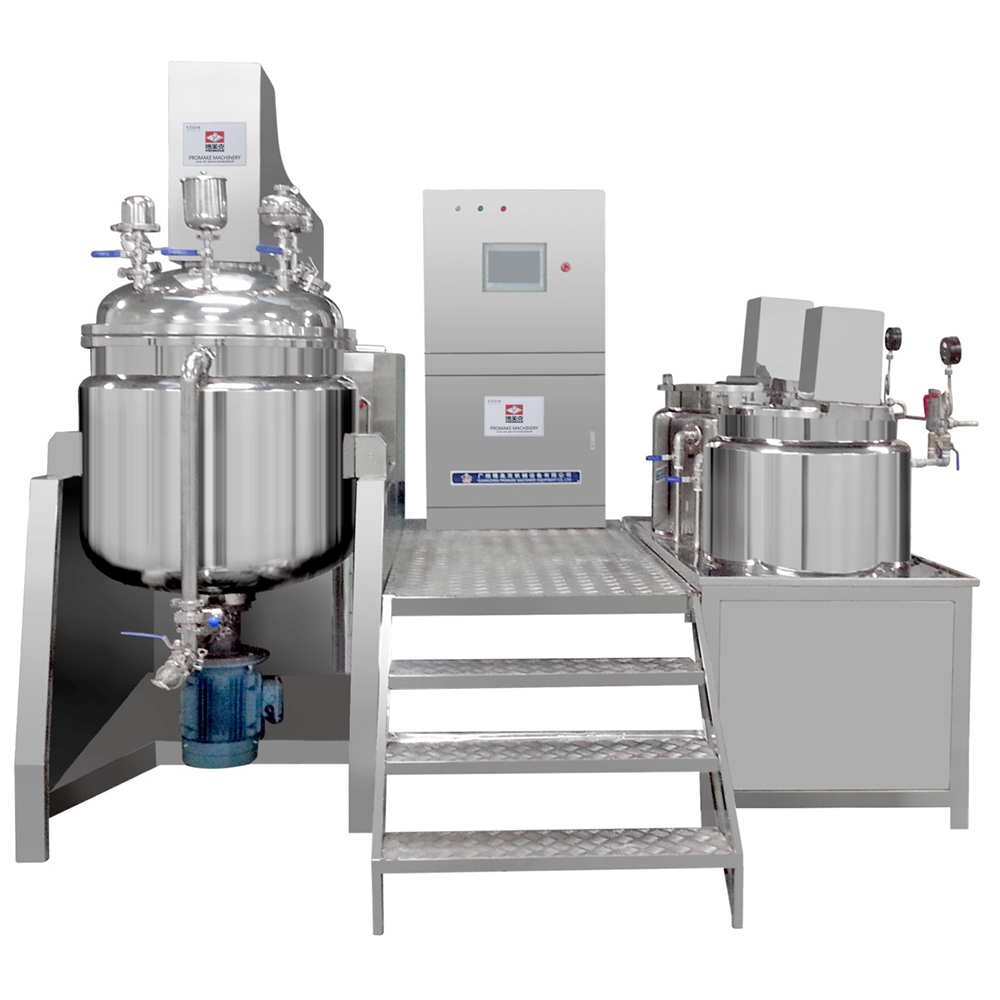 Косметическое оборудование для производства лосьона, вакуумная эмульгирующая машина, смеситель для косметического крема