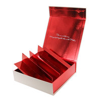 Baklava du Moyen-Orient en or personnalisé de luxe Boîte cadeau Emballage de chocolat Dates confites Boîte en papier de fruits secs noyaux noix