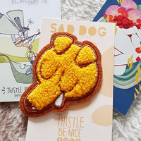 Écussons brodés en chenille personnalisés à la mode, badges 3D thermocollants, personnalisables avec votre logo, idéaux pour la fabrication de vêtements