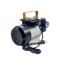 Pompa Bahan Bakar Listrik Self-Priming 550W 110V 220V AC Portabel Pompa Transfer Oli Aliran Besar Ekstraktor Diesel Tugas Berat