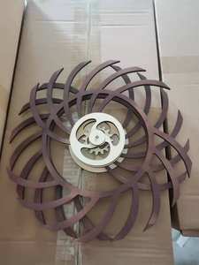 Nuovo arrivo scultura di energia cinetica in <span class=keywords><strong>legno</strong></span> 3D con motivo geometrico rotante decorazione murale mulino a vento movimento cinetico <span class=keywords><strong>parete</strong></span> arte - Product Image 6