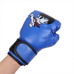 NUEVOS Guantes de Boxeo MMA ZEBRA SPORTS 2026, Profesionales, Medios Dedos, para Edades de 5 a 7 Años, Cierre de Material PU, Ajuste Universal, para Combate Libre - Product Image 2