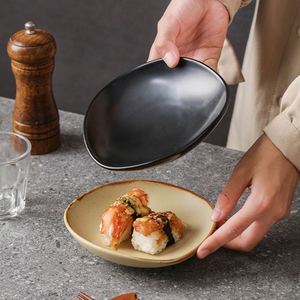 Wholesale Commercial <b>Ceramic</b> 5 Inch <b>Plates</b> Tableware Japanese Style Porcelain Sauce Dish Dinner <b>Plate</b> for Restaurant - Product Image 4