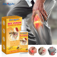 Spray analgésique à base de venin d'abeille Zourunan Herbal 30ml pour les douleurs lombaires, articulaires, aux genoux, aux jambes et au cou.