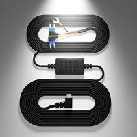 Câble d'alimentation abaisseur DC12V 24V vers 5V 2A avec fusible, kit de câblage direct pour la surveillance du stationnement, caméra embarquée, DVR, GPS