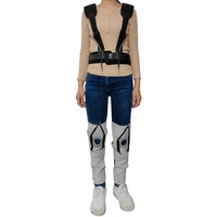 Personnes âgées accident vasculaire cérébral hémiplégie rééducation aide à la marche ascenseur des jambes exosquelette passif exosquelette souple Robot