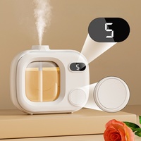 Mini diffuseur rechargeable de conception sûre pour bébé pour une utilisation murale de bureau couvre 50 ㎡ comprend une plaque de montage portable en plastique cadeau