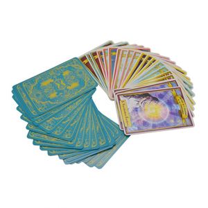 Baraja de Cartas del Tarot de Papel Ecológico de Fantasía, Esquinas Redondeadas, Acabado Brillante, Cartas de Juego de Doble Cara - Product Image 1