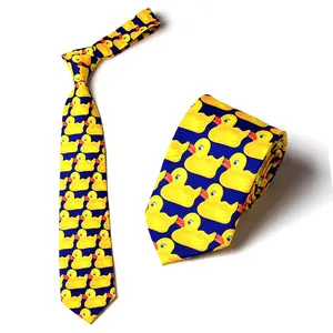 Personalizado impresso logotipo novo design da gravata do poliéster dos homens
