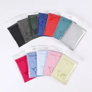 Hot bán hộ chiếu bìa mỏng du lịch hộ chiếu chủ Wallet Quà Tặng PU da thẻ trường hợp bìa unisex hộ chiếu bao gồm