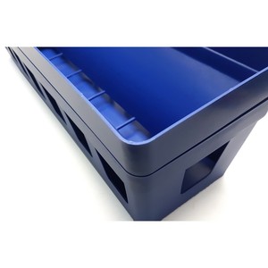Mangeoire à pigeons bleu en forme <span class=keywords><strong>de</strong></span> cabane 50CM - Product Image 4