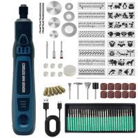 Meuleuse rotative sans fil pour gravure de bijoux et vernis à ongles Mini perceuse électrique avec contrôle de vitesse Prix bas 306