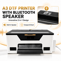 Imprimante DTF A3 13 pouces XP600 CMYK avec encre blanche pour films PET, idéale pour l'impression sur vêtements en coton et polyester – Approvisionnement direct usine