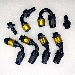 Conectores de Manguera de Liberación Rápida y Engarzado AN4 AN6 AN8 AN10 AN12 de 45, 90 y 180 Grados - Product Image 3