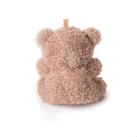 Peluche personnalisée avec logo, ours en peluche classique, porte-clés en peluche doux avec rembourrage en coton PP, taille 11-30 cm
