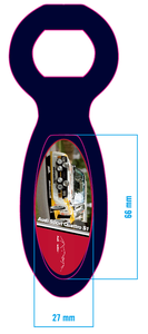 Abridor de Botellas de Cerveza Magnético de Plástico y Acero Inoxidable con Logotipo Personalizado, Regalo Empresarial, Regalo Divertido con <span class=keywords><strong>Frases</strong></span> Populares - Product Image 4