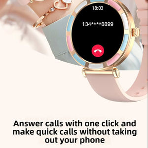 2025 베스트 셀러 P61 숙녀 Smartwatch 1.27 인치 심박수 수면 모니터 건강 알림 스포츠 CE 인증 6 개월 보증 - Product Image 1