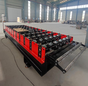 1250mm Width Roof Sheet Roll Forming Machine Zinc Roof Sheet Making Machine <b>Metal</b> Roof Panel Machine - Product Image 5