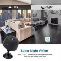 Webcam pour ordinateur portable Full HD 1080P USB et Wi-Fi sans fil pour la vidéoconférence et l'apprentissage à distance avec compatibilité MicroSD