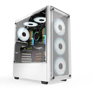 Create your own high performance white Atx computer case gaming best matx gaming case