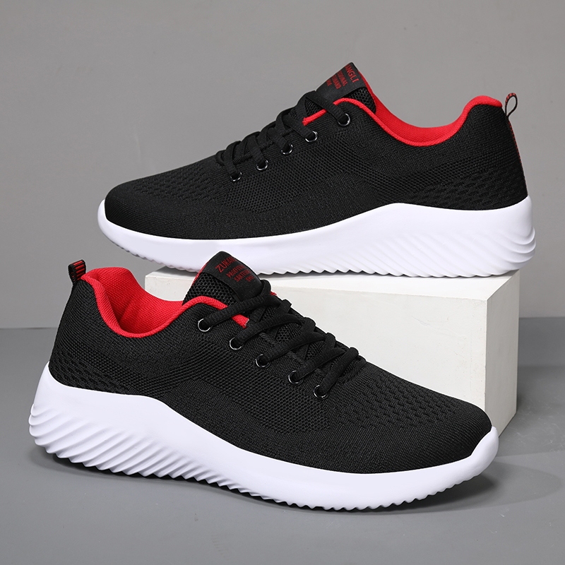Full Black Running Walking Style Knitting