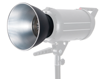 Réflecteur à Monture Bowens Design Écaille de Poisson Standard pour Lampe Continue, Bel Accessoire de Photographie pour Studio Photo