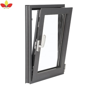 Nhiệt Phá Vỡ Khung Nhôm Nghiêng Và Lần Lượt Cửa Sổ Đôi Kính Cửa Sổ - Product Image 1