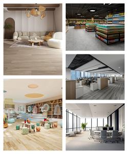 Carreaux de marbre bon marché Autocollants en PVC Autocollants pour mur et sol en marbre Rouleaux épais et imperméables Autocollant de sol auto-adhésif pratique - Product Image 6