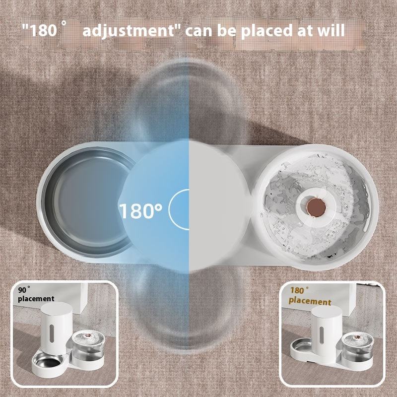 Large Capacity Electric Automatic Pet Feeder Water Dispenser for Cats and Dogs - Fuzhou Yixuan Inter