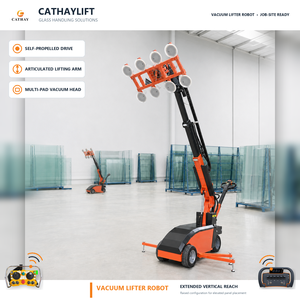 Robot Elevador de Vacío para Vidrio, Mármol y Granito, 300kg-800kg, Máquina para Manejo de Placas de Construcción - Product Image 5