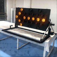 Señales de Flecha Luminosas para Camiones, Resistentes al Agua IP58, Alimentadas por Energía Solar, de Plástico, para Tráfico Vial, con Distancia Visual de Más de 800M, 15-35