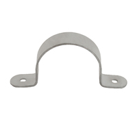 Collier de serrage multi-usage en acier galvanisé en forme de U pour tuyaux et conduites