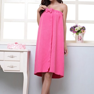 Gonna da bagno per asciugamano da bagno indossabile da donna e da donna in microfibra morbida e confortevole - Product Image 3