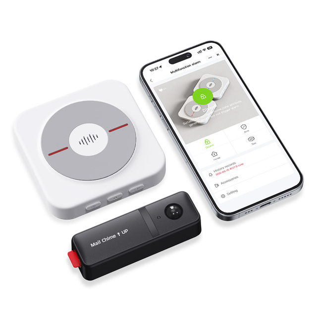 Kerui Alarm System Instant Alert Home Security System Alarm Siren Wireless Mailbox Alarm