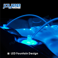 JOYEE Home 6 Personen Garten Design Jaccuzi Bubble Jets Acryl Massage Whirlpool Jakuzi Outdoor Spa Pool Whirlpool für 6 Personen