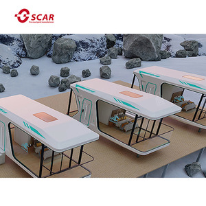 Casas Prefabricadas Modernas Tipo Cápsula con Camas Literas, Kits de Casas Prefabricadas - Product Image 3